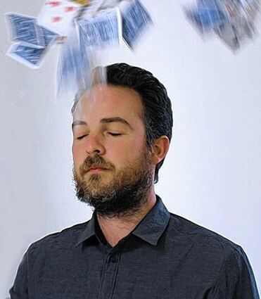 <p>Zauberhaft: Performance-Künstler Augusto Corrieri.</p>