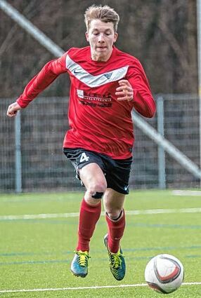 <p>Sebastian Steinmann leitete nach dem 1:3 die SGE-Aufholjagd ein.</p>