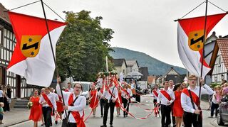 <p>Lautertal; Reichenbach; Reischebescher Kerb 2017; Kerweumzug; Kerwejugend; Bild: Dietmar Funck</p>