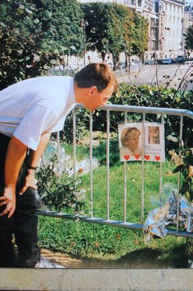 MM-Redakteur Konstantin Groß im September 1997 nahe dem Alma-Tunnel in Paris.