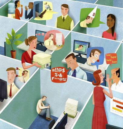 <p>Mobbing macht viele Betroffene ernsthaft krank - häufig kündigen sie, um den Angriffen zu entgehen.</p>