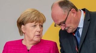 <p>Mit Kanzlerin Merkel auf Du und Du: CDU-MdB Dr. Michael Meister.</p>