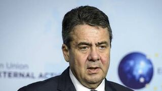 Der deutsche Außenminister Sigmar Gabriel (SPD) gestern in Brüssel.
