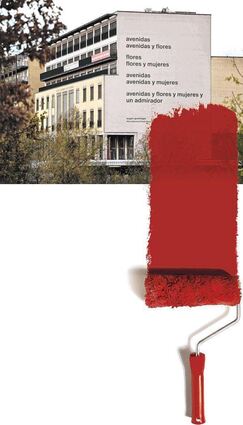 Der Senat der Alice-Salomon-Hochschule befand das spanische Gedicht für sexistisch – und ordnete die Übermalung an.