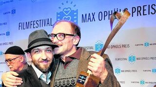 <p>Regisseur Markus Schleinzer (re.) mit seinem Hauptdarsteller Michael Fuith.</p>