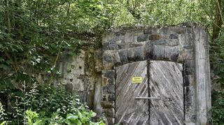 Der Eingangsbereich des historischen Marmorit-Stollens in Hochstädten soll saniert und zu einem Unterschlupf für bedrohte Fledermausarten werden.