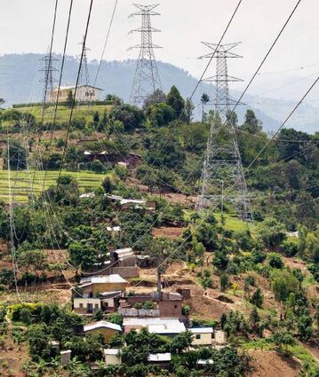 Bald könnte das kleine Ruanda die Nachbarländer mit Strom versorgen.