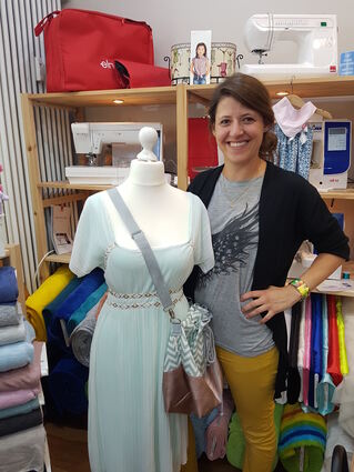 Die Freude beim Nähen ist für Nadja wichtiger, als das Endprodukt.