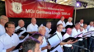 Zu einem Festival der Chöre hatte die Germania am Wochenende eingeladen. Gospels waren dabei ebenso zu hören wie Volkslieder.