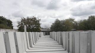 Solche Mauerstücke hätten verbaut werden sollen.