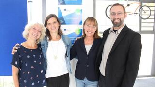 Das „Erasmus+“-Team des Bensheimer Goethe-Gymnasiums.