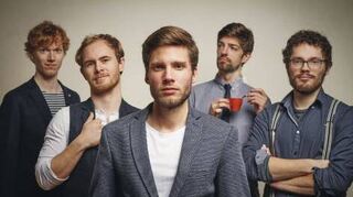 Anders (v.l.): Johannes Jäck, Johannes Berning, Moritz Nautscher, Fabian Weithoff, Adrian Goldner.