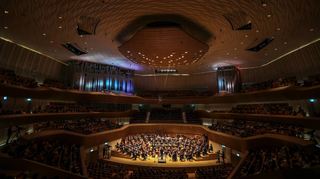 Die größte Orgel Asiens im weltweit größten Kulturzentrum unter einem Dach: ein Konzertsaal von Taiwans National Kaohsiung Center for the Arts bei der Eröffnung Mitte Oktober.
