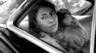 Starke Bildsprache: Im Mittelpunkt des in Schwarz-Weiß gedrehten Films „Roma“ steht eine Hausangestellte, die für eine mexikanische Mittelschichtsfamilie arbeitet.