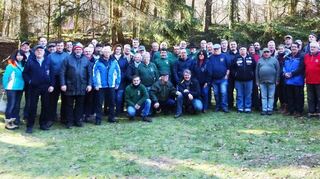 Das 36. Neujahrsschießen der Bürgerwehr Oald Bensem fand auf dem Schießstand der Privilegierten Schützengesellschaft in Auerbach statt.