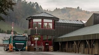 Die Firma Röhrig in Sonderbach will ihren Steinbruch erweitern. Dieser würde dadurch nahe an die Juhöhe heranrücken.
