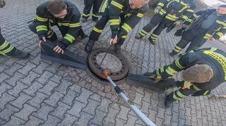 Die Auerbacher Feuerwehr assistierte am Sonntag der Berufstierrettung – und ist nun ebenfalls von der Resonanz, die der Einsatz hervorruft, überrascht.
