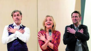 Gelungene Komödie: Szene aus dem Stück „Trennung frei Haus“.