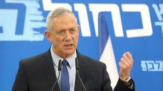 Gilt als Favorit: Benny Gantz.