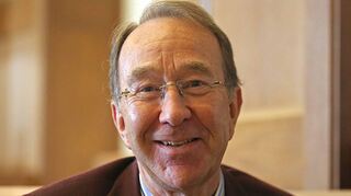 Blickt pessimistisch in die Zukunft: Ian Kershaw, fotografiert im Mai 2018 bei einem Interview in Aachen.