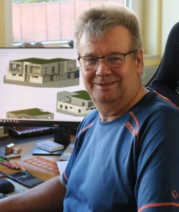 Harald Millich hat das Projekt von Anfang bis zum Einzug betreut.