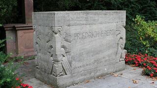 Er wollte in seiner Heimatstadt beerdigt werden: Friedrich Ebert war das erste demokratisch legitimierte Staatsoberhaupt Deutschlands.