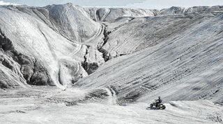 Noch heute betreiben die Anwohner von Thetford Mines Motorsport in den Halden der ehemaligen Asbestminen.