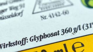 Der umstrittene Wirkstoff Glyphosat kommt in vielen Unkrautvernichtungsmitteln vor.