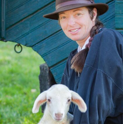 Hat ihren Beruf als Wanderschäferin aufgegeben: Ruth Häckh, 57, von der Schwäbischen Alb.