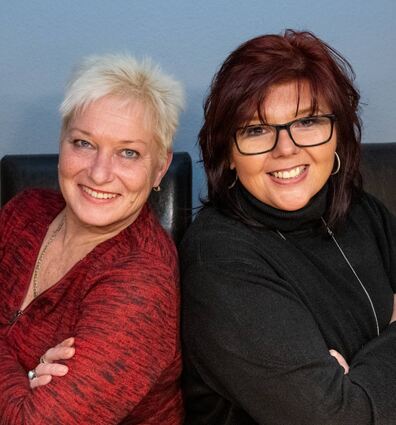 Ulla Freudenberger und Michaela Hartnagel-Keil werden als „Sassa und Sossi“ bei der Weiberfastnacht im Hessischen Fernsehen auftreten.