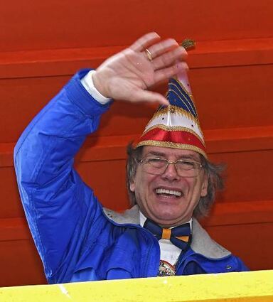 Zugmarschall Norbert Weiser.