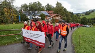 Bereits im Oktober 2019 wurde gegen eine neue „Bergwelt“ am Grünten protestiert. Am heutigen Samstag ist eine weitere Demonstration geplant.