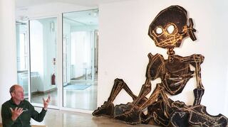 Zeichnungen, Drucke und Installationen von Peter Riek sind derzeit in den Städtischen Museen in Heilbronn zu sehen.