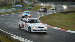Mit der Startnummer 149 drehte der BMW um den Zwingenberger Florian Quante auf dem Nürburgring seine Runden und feierte erneut den Klassensieg.