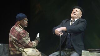 Pierre Sanoussi-Bliss und Sewan Latchinian in „Ich bin nicht Rappaport“.