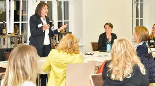 Arbeitstreffen der „Business-Women“ im September in Heppenheim.