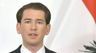 Österreichs Kanzler Kurz hat einen harten Lockdown angekündigt.