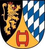 Das Wappen von Weinheim