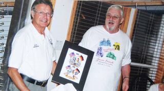 Deutsch-amerikanische Freundschaft: Unser Bild zeigt Gerhard Gärtner (l.) und Walter Nail bei einem Treffen im Jahr 2010.