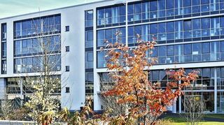 Der Standort von Dentsply Sirona in Bensheim