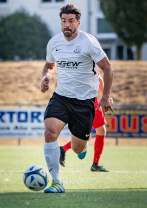Ex-Profi Elton da Costa drückte dem Spiel des FC 07 Bensheim fünf Jahre lang den Stempel auf; in vier Saisons als Spielertrainers.