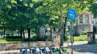 In Bensheim stehen 37 neue Mieträder von VRN Nextbike zur Verfügung.