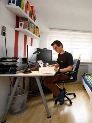 Allein vor dem Bildschirm: So erleben Studierende ihre Vorlesungen.