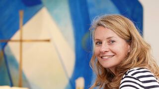 Noch bis Mitte September wird Pfarrerin Katrin Hildenbrand in der Evangelischen Kirche in Einhausen tätig sein. Im Oktober tritt sie eine neue Stelle in Genf an.