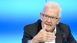 Der einzige grüne Ministerpräsident eines deutschen Bundeslandes: der baden-württembergische Landeschef Winfried Kretschmann.