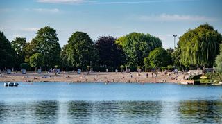 Der Bensheimer Badesee – eine der ersten Adressen für den Sommerurlaub zu Hause.