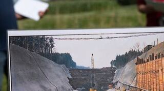 Eine gewaltige Naturzerstörung wird bei einer offenen Tunnelbauweise befürchtet.