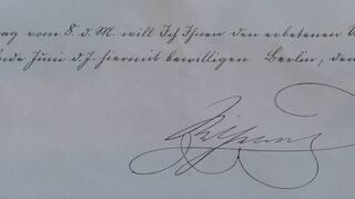 Am 13. Mai 1882 setzte der deutsche Kaiser seine Unterschrift unter einen Urlaubsschein für seinen Hof- und Domprediger.