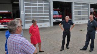 Die SPD-Fraktion war zu Gast bei der Bensheimer Feuerwehr.