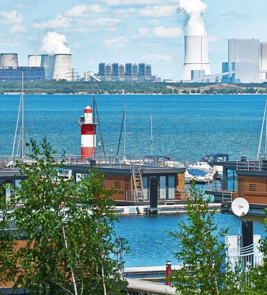Natur und Industrie: die Lausitz lebt mit Gegensätzen